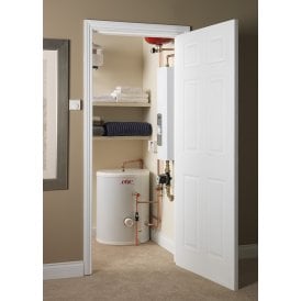 7kW Slimjim Electric Flow Boiler & 120L Direct Cylinder