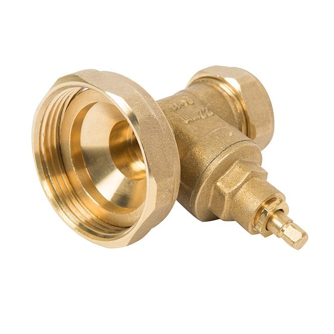 EHC Lockshield Pump Valve 22mm