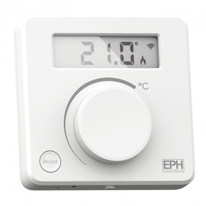 RF Room Thermostat with Boost Button (For EC10021)
